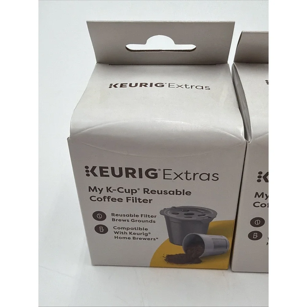 Lot Of 3 KEURIG Extra My K-Cup Universal Reusable Filter FREE Shipping